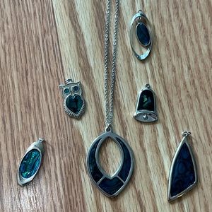 Vintage Silver Necklace Set